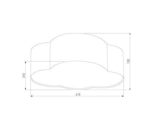 Потолочный светильник TK Lighting 4228 Cloud Потолочный светильник TK Lighting 4228 Cloud