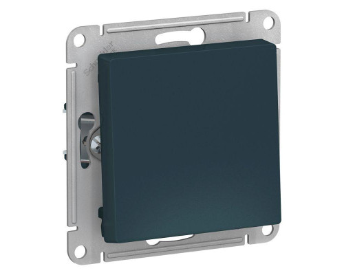 Выключатель одноклавишный Systeme Electric AtlasDesign 10A 250V изумруд ATN000811 Выключатель одноклавишный Systeme Electric AtlasDesign 10A 250V изумруд ATN000811