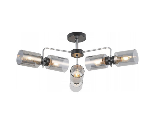 Потолочная люстра Illumico IL8249-6COU-79 BK CR Потолочная люстра Illumico IL8249-6COU-79 BK CR
