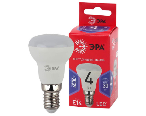 Лампа светодиодная ЭРА E14 4W 6500K матовая LED R39-4W-865-E14 R Б0045334 Лампа светодиодная ЭРА E14 4W 6500K матовая LED R39-4W-865-E14 R Б0045334