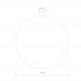 Настенный светодиодный светильник Nowodvorski Ring Led M 10277