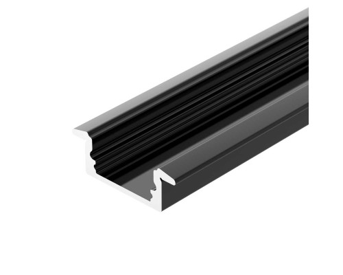 Встраиваемый профиль Arlight Line-2308-F-2000 Anod Black 040301 Встраиваемый профиль Arlight Line-2308-F-2000 Anod Black 040301