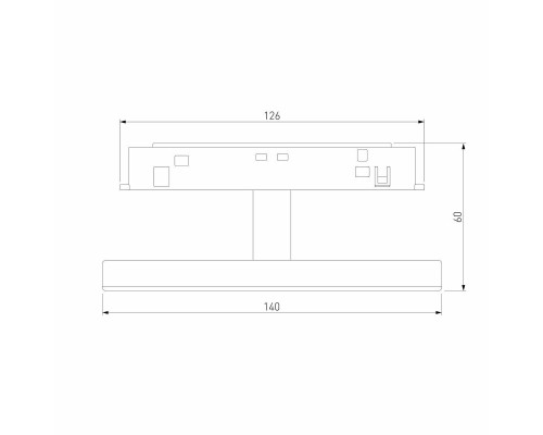 Трековый светодиодный светильник Elektrostandard Slim Magnetic Cally 85172/01 a065984 Трековый светодиодный светильник Elektrostandard Slim Magnetic Cally 85172/01 a065984