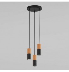 Подвесная люстра TK Lighting 6310 Elit Black Wood