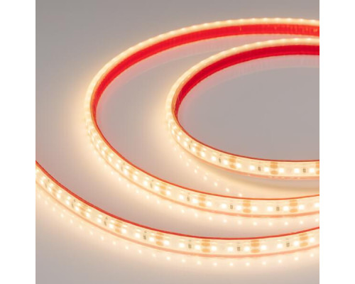 Светодиодная влагозащищенная лента Arlight 9,6W/m 120LED/m 2835SMD теплый белый 5M 033901 Светодиодная влагозащищенная лента Arlight 9,6W/m 120LED/m 2835SMD теплый белый 5M 033901