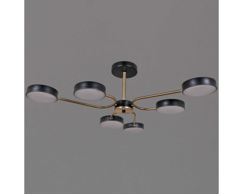 Светильник потолочный Reluce 03325-0.3-06 BK+COPPER