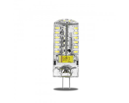 Лампа светодиодная Gauss G4 3W 2700K прозрачная 107707103 Лампа светодиодная Gauss G4 3W 2700K прозрачная 107707103
