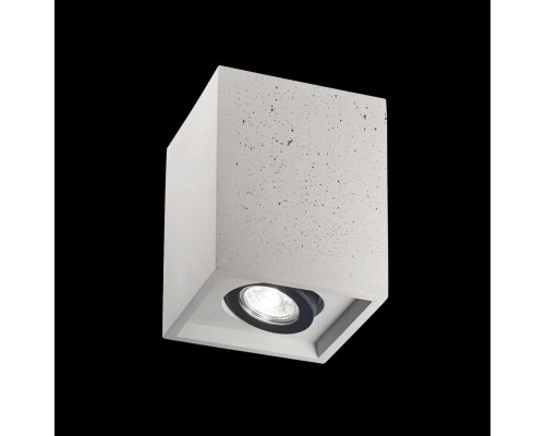 Потолочный светильник Ideal Lux Oak PL1 Square Cemento 150475 Потолочный светильник Ideal Lux Oak PL1 Square Cemento 150475