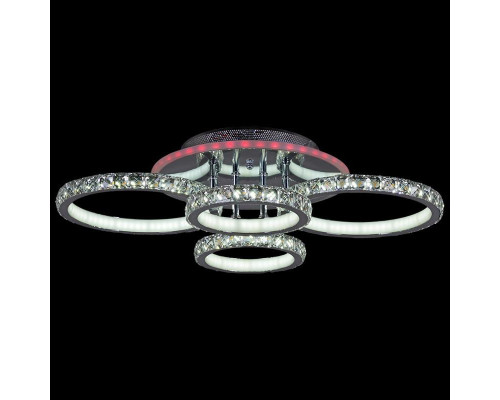 Потолочная светодиодная люстра Reluce 05819-0.3-04B CR (RGB) Потолочная светодиодная люстра Reluce 05819-0.3-04B CR (RGB)