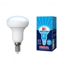 Лампа светодиодная E14 7W 4000K матовая LED-R50-7W/NW/E14/FR/NR UL-00003844