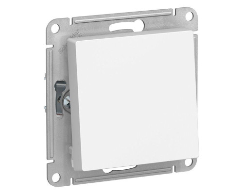 Переключатель одноклавишный Systeme Electric AtlasDesign 10A 250V белый ATN000161