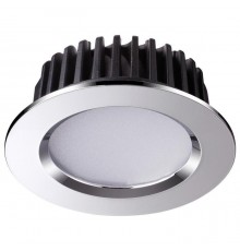 Встраиваемый светодиодный светильник Novotech Spot Drum 357601
