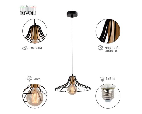 Подвесной светильник Rivoli Moonlight 5150-201 Б0054974