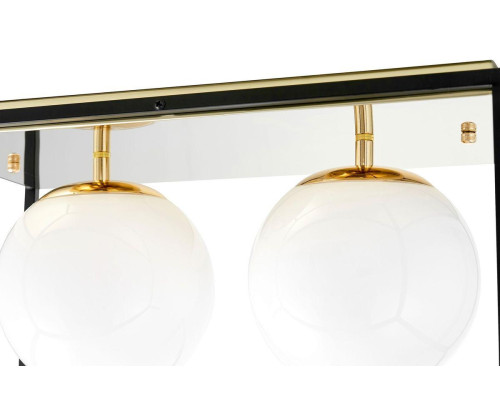 Потолочная люстра Lumina Deco Maldini LDC 8060-2 F.GD+BK Потолочная люстра Lumina Deco Maldini LDC 8060-2 F.GD+BK