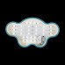 Потолочный светодиодный светильник Loft IT Axel 10005/30 blue