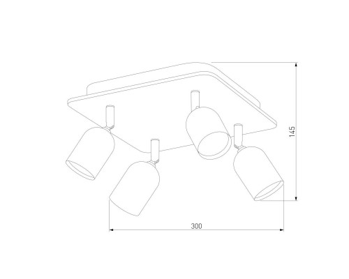 Спот TK Lighting 4414 Top