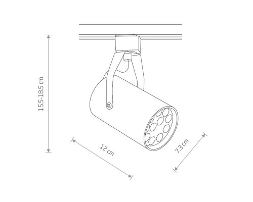 Трековый светодиодный светильник Nowodvorski Profile Store Led Pro 8320