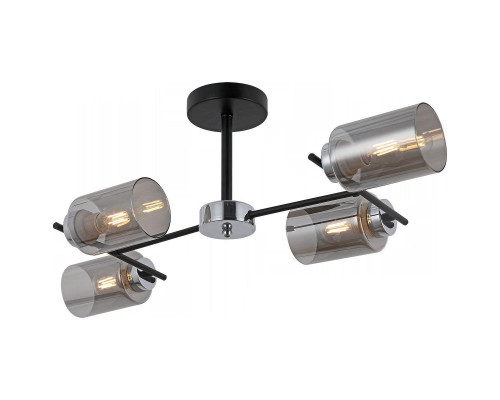 Потолочная люстра Illumico IL8276-4COU-79 BK CR Потолочная люстра Illumico IL8276-4COU-79 BK CR