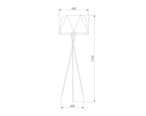 Торшер TK Lighting 3110 Ivo