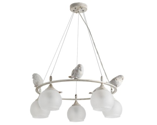 Подвесная люстра Arte Lamp Gemelli A2150SP-5WG Подвесная люстра Arte Lamp Gemelli A2150SP-5WG