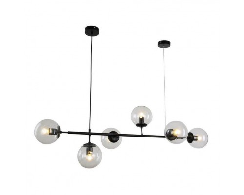Подвесная люстра Lumina Deco Ceredo LDP 6034-6 BK Подвесная люстра Lumina Deco Ceredo LDP 6034-6 BK