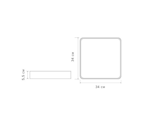 Потолочный светодиодный светильник Jazzway PPB Sсandic-S 5037373