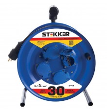 Удлинитель Stekker Professional 4гн 30м с/з PRF02-31-30 39786