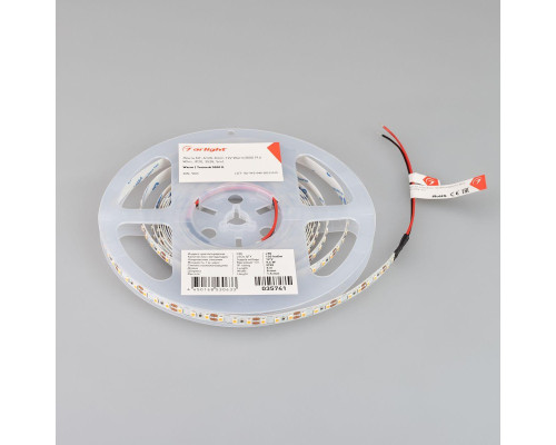Светодиодная лента Arlight 9,6W/m 120LED/m 3528SMD теплый белый 5M NT-A120-8mm 12V Warm3000 035741 Светодиодная лента Arlight 9,6W/m 120LED/m 3528SMD теплый белый 5M NT-A120-8mm 12V Warm3000 035741