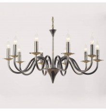 Подвесная люстра Lucia Tucci Messina 1890.10 Glossy Black