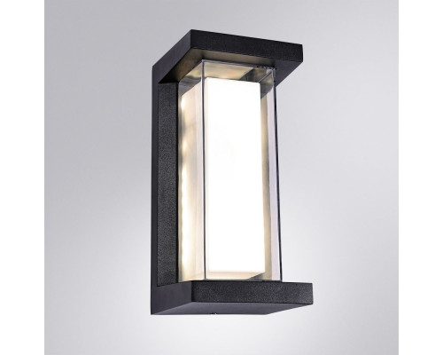 Уличный настенный светодиодный светильник Arte Lamp Ulysses A8510AL-1BK Уличный настенный светодиодный светильник Arte Lamp Ulysses A8510AL-1BK