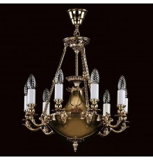 Подвесная люстра Artglass Dafne Brass Antique