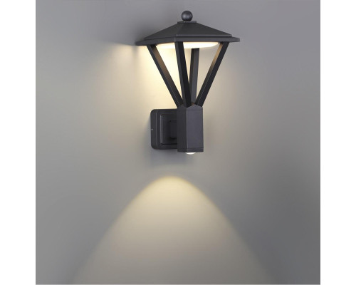 Уличный настенный светодиодный светильник Odeon Light Nature Bearitz 6655/15WL Уличный настенный светодиодный светильник Odeon Light Nature Bearitz 6655/15WL