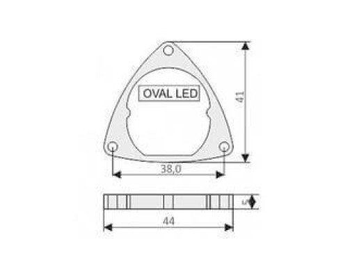 Крепление Arlight Oval-SG 017269 Крепление Arlight Oval-SG 017269