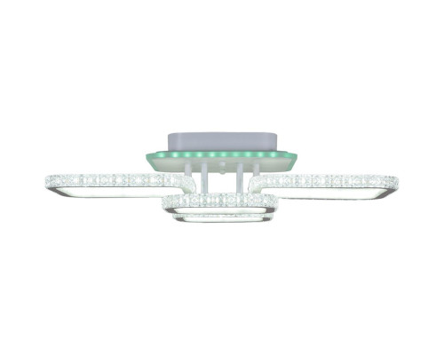 Потолочная светодиодная люстра Reluce 05869-0.3-04 WH (RGB) Потолочная светодиодная люстра Reluce 05869-0.3-04 WH (RGB)