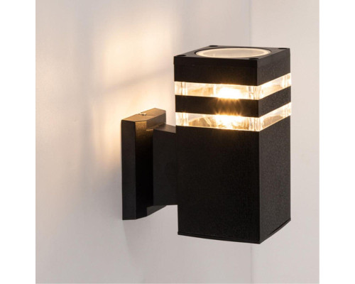 Уличный настенный светильник Arte Lamp Hadar A4421AL-1BK Уличный настенный светильник Arte Lamp Hadar A4421AL-1BK