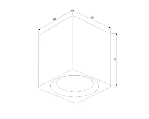 Потолочный светодиодный светильник Elektrostandard Matrix 25051/LED a065283 Потолочный светодиодный светильник Elektrostandard Matrix 25051/LED a065283