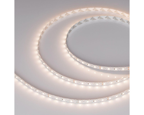 Светодиодная лента Arlight 8W/m 80Led/m 2835SMD теплый белый 5M RZ-A80-8mm 24V Warm3500 046014