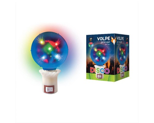 Светодиодный светильник-проектор Volpe Disko ULI-Q309 1,5W/RGB UL-00002762 Светодиодный светильник-проектор Volpe Disko ULI-Q309 1,5W/RGB UL-00002762