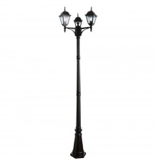 Садово-парковый светильник Arte Lamp Bremen A1017PA-3BK