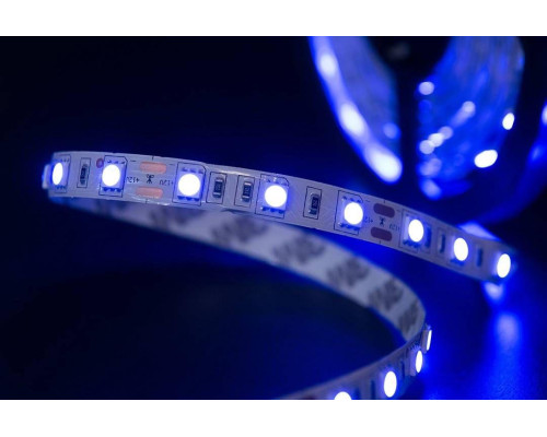 Светодиодная лента SWG 14,4W/m 60LED/m 5050SMD синий 5M 002337
