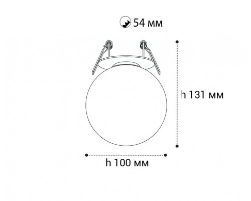 Встраиваемый светодиодный светильник Italline IT08-8026 black 3000K Встраиваемый светодиодный светильник Italline IT08-8026 black 3000K