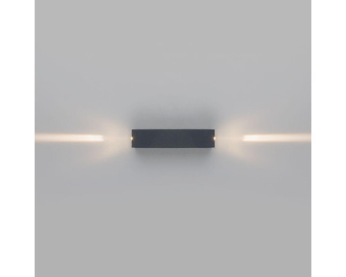 Уличный настенный светодиодный светильник Elektrostandard Blaze 35136/W серый a057051 Уличный настенный светодиодный светильник Elektrostandard Blaze 35136/W серый a057051