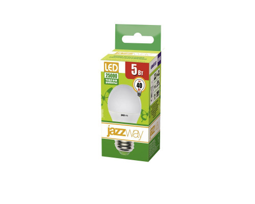 Лампа светодиодная Jazzway E27 5W 4000K матовая 1036988A Лампа светодиодная Jazzway E27 5W 4000K матовая 1036988A