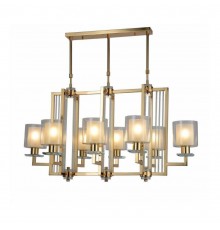 Подвесная люстра Lumina Deco Manhattan LDP 8012-8 PR F.GD