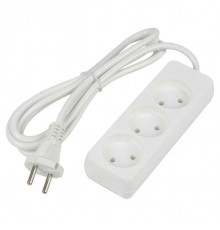 Удлинитель Uniel Ultra 3гн х 1,5м б/з S-CU3-1,5 White UL-00009979