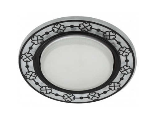 Встраиваемый светильник ЭРА с подсветкой DK LD28 WH/BK /1 Б0048932 Встраиваемый светильник ЭРА с подсветкой DK LD28 WH/BK /1 Б0048932