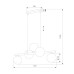 Подвесная люстра TK Lighting 6707 Estera Black
