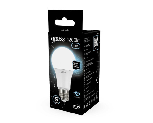 Лампа светодиодная Gauss E27 12W 4100K матовая 102502212 Лампа светодиодная Gauss E27 12W 4100K матовая 102502212