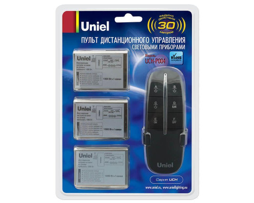 Пульт управления светом Uniel UCH-P004-G3-1000W-30M 07804 Пульт управления светом Uniel UCH-P004-G3-1000W-30M 07804