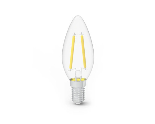 Лампа cветодиодная филаментная Gauss E14 7W 2700K прозрачная 3 шт. 103901107T Лампа cветодиодная филаментная Gauss E14 7W 2700K прозрачная 3 шт. 103901107T